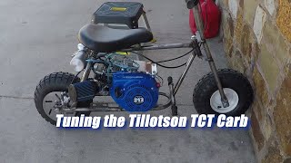 Tillotson TCT Carb Tune Up [upl. by Glover]