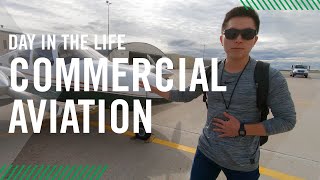 Day in the Life Commercial Aviation  University of North Dakota [upl. by Anaicul467]