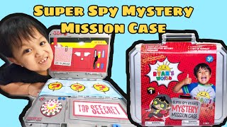 RYANS WORLD Super Spy Agent Mission Case  Secret Spy Mystery Case  SuperG Channel [upl. by Rodavlas]