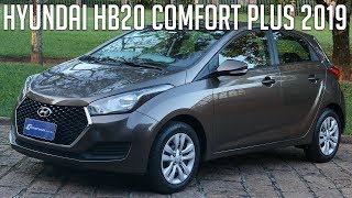 Avaliação Hyundai HB20 Comfort Plus 2019 [upl. by Moritz627]