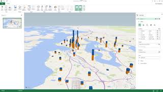 Use 3D Maps in Excel  Create Beautiful Map Charts [upl. by Leodora]