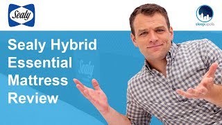 Sealy Hybrid Essentials Mattress Review  A Great Mattress For Couples [upl. by Bijan]