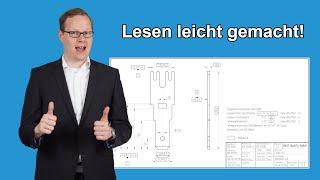 Leitfaden zum Lesen von Technischen Zeichnungen [upl. by Neelyk]