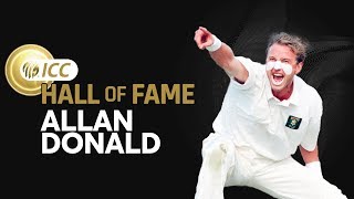 Allan Donald Enters The ICC Cricket Hall of Fame  New Inductee  ICC [upl. by Zindman797]