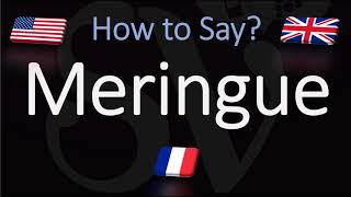 How to Pronounce Meringue CORRECTLY [upl. by Anelak]