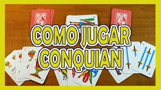 Cómo jugar conquian  10 cartas [upl. by Aciretnahs]