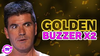 AGT Acts That Got the GOLDEN BUZZER TWICE [upl. by Shellie]