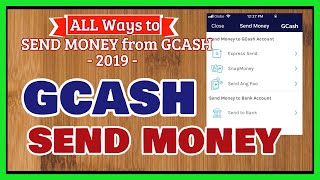 GCash Send Money Different Ways to Send Transfer Money FROM GCash FREE [upl. by Lefty178]