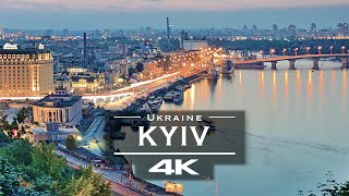 Kyiv  Ukraine 🇺🇦  by drone 4K [upl. by Morty812]