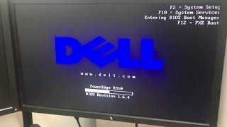 DELL PowerEdge server BIOS setup [upl. by Virgilio]