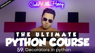 Decorators in Python  Python Tutorial  Day 59 [upl. by Asamot]