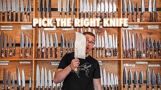 The Ultimate Guide to Picking The Perfect Kitchen Knife [upl. by Caldwell415]