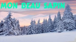 Mon beau sapin  Chant de Noël avec orgue [upl. by Yrreb]