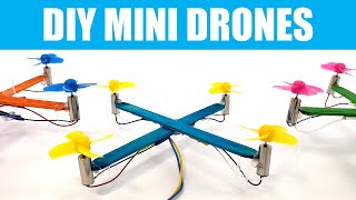 DIY Mini Drone Part 1 Build Your Drone  Drone Science Project [upl. by Ettenirt649]