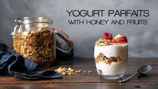 homemade yogurt parfait recipe [upl. by Gianna]