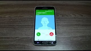 Samsung Galaxy S5 Incoming Call [upl. by Eugnimod]