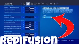 Comment activer les redifusion sur fortnite PS4 XBOX SWITCH [upl. by Aicaca]