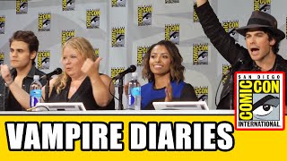 THE VAMPIRE DIARIES Comic Con Panel [upl. by Stelmach]