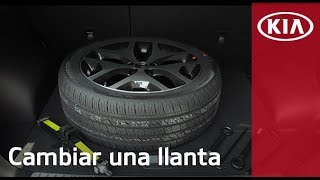 ¿Cómo cambiar una llanta de tu KIA  KIA MOTORS MÉXICO [upl. by Maryn]