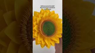 Como hacer Girasoles de Papel [upl. by Atirhs]