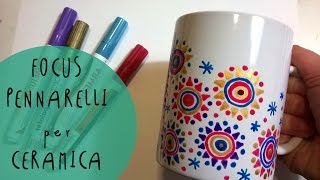 Pennarelli per Ceramica cosa sono e come si usano Video FOCUS by ART Tv [upl. by Ralfston]