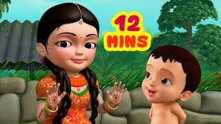 Gorintaku Song  Kids Special  Telugu Rhymes for Children  Infobells [upl. by Benedic872]