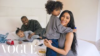 73 Questions With Kim Kardashian West ft Kanye West  Vogue [upl. by Koralle]