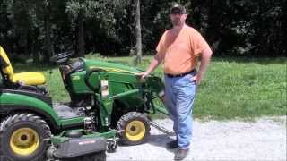 John Deere 1025R Tractor amp How To Use QuickConnect amp Disconnect Implements [upl. by Cia]