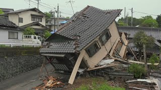 Au Japon un séisme a liquifié la terre [upl. by Crispas692]