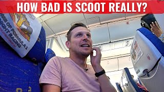 Review FLY SCOOT 787  THE WORLDs WORST DREAMLINER [upl. by Tu]