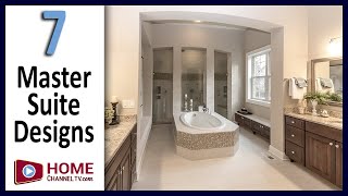 7 Master Suite amp Bathroom Designs  Interior Design amp Decor Ideas [upl. by Ahtikal]