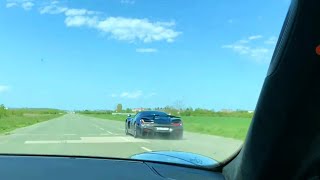 Rimac Nevera Vs Porsche Taycan Drag Race 14 mile [upl. by Arimat12]