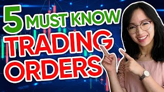 5 Types of ORDERS You Must Know For Trading [upl. by Deibel435]