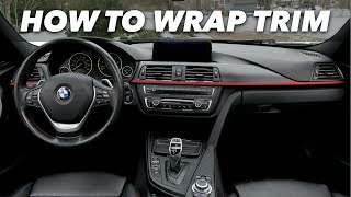 How To Wrap Interior Trim  ULTIMATE DIY GUIDE [upl. by Olivier]