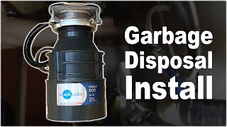 How to Replace Hard Wired Garbage Disposal [upl. by Ailito]