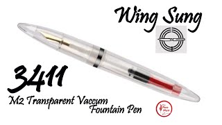 Wing Sung 3411 Fountain Pen Review [upl. by Fem81]