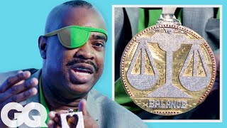 Slick Rick Shows Off His Insane Jewelry Collection  GQ [upl. by Drisko]