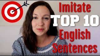 How to Pronounce TOP 10 English Sentences [upl. by Yenaj111]