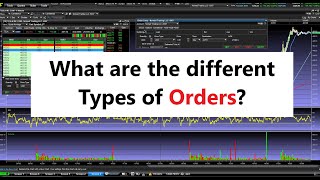 Stock Market Order Types Explained for beginners  2020 etrade pro [upl. by Etteiram]