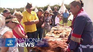 Festival in Nova Scotia Joins Together the Mikmaq and Acadians  APTN News [upl. by Ledairam]