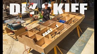 How To Build a DIY Plywood Boat  Part 1 [upl. by Adoh771]