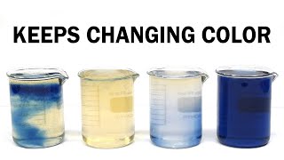 Recreating the BriggsRauscher oscillating reaction [upl. by Ahsima]