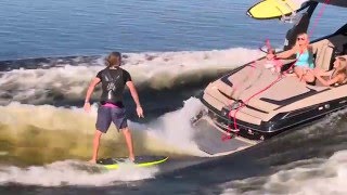 Wakesurfing 101 Using the Wake [upl. by Haimaj]