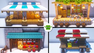 Minecraft  20 Small Shops Build Ideas and Inspiration [upl. by Jary]