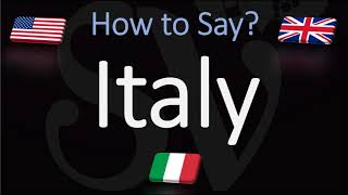 How to Pronounce Italy CORRECTLY [upl. by Canon]