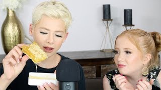 I TRIED ASMR Eating Raw Honeycomb with Life With Mak [upl. by Nitsur]