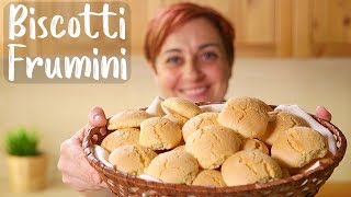 BISCOTTI FRUMINI DI BENEDETTA  Ricetta Facile [upl. by Ynafetse]