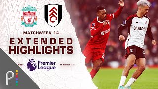 Liverpool v Fulham  PREMIER LEAGUE HIGHLIGHTS  1232023  NBC Sports [upl. by Basir]