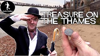 Mudlarking For Treasure Along The River Thames in London [upl. by Jerrilee591]