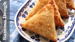 Samosa Dough Recipe Sambusa pastry sambousek wrappers [upl. by Nitaf]